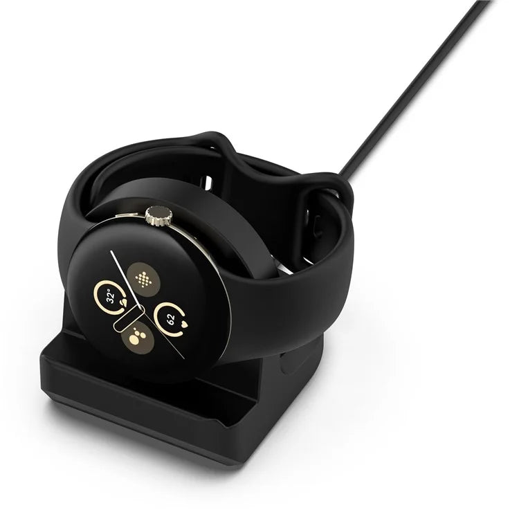 For Google Pixel Watch 3 45mm / 41mm / Watch 2 / Fitbit Ace LTE Charger Holder Silicone Stand Charging Base (No Cable)