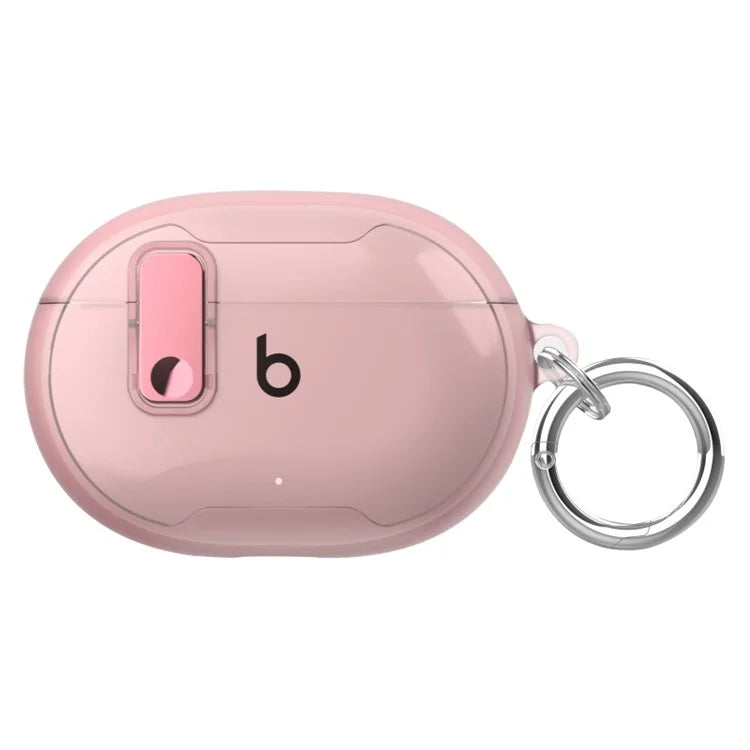For Beats Studio Buds / Studio Buds + Case TPU+PC Earbud Cover with Carabiner