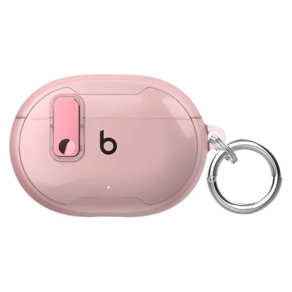 For Beats Studio Buds / Studio Buds + Case TPU+PC Earbud Cover with Carabiner