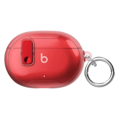 For Beats Studio Buds / Studio Buds + Case TPU+PC Earbud Cover with Carabiner