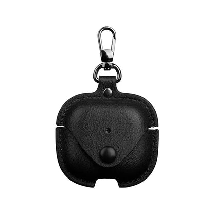 For AirPods 4 Charging Case Cover PU Leather+PC Earbuds Protective Case