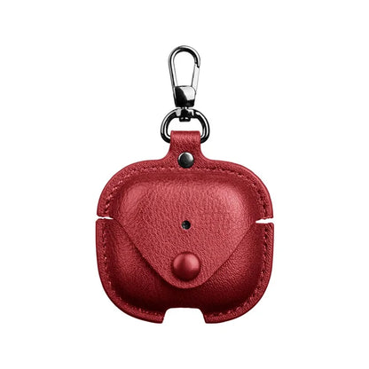 For AirPods 4 Charging Case Cover PU Leather+PC Earbuds Protective Case