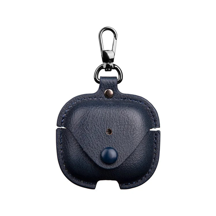 For AirPods 4 Charging Case Cover PU Leather+PC Earbuds Protective Case