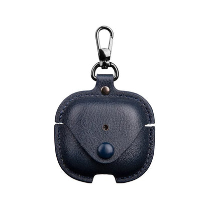 For AirPods 4 Charging Case Cover PU Leather+PC Earbuds Protective Case