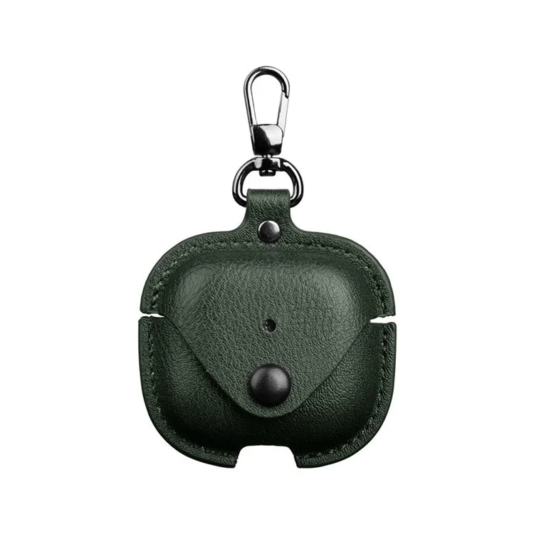 For AirPods 4 Charging Case Cover PU Leather+PC Earbuds Protective Case