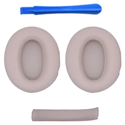 For Edifier W820NB Headphone Protein Leather Ear Pads+Mini Crowbar+Head Beam Sleeve