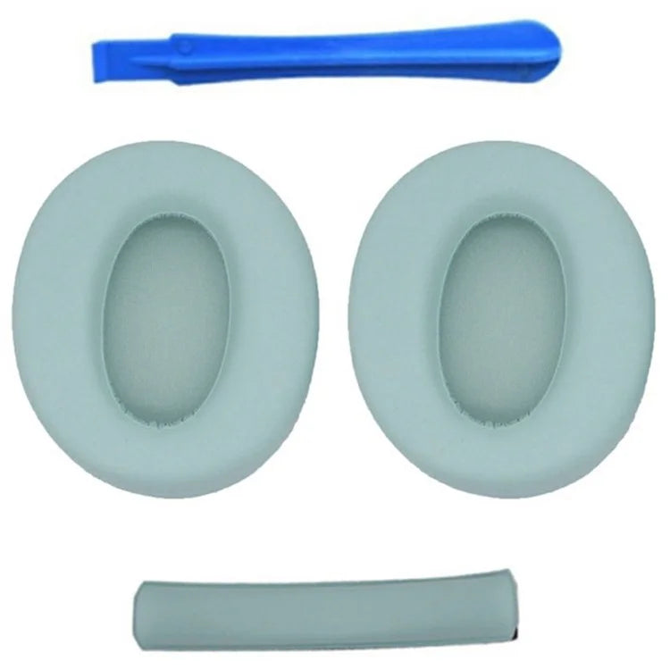 For Edifier W820NB Headphone Protein Leather Ear Pads+Mini Crowbar+Head Beam Sleeve