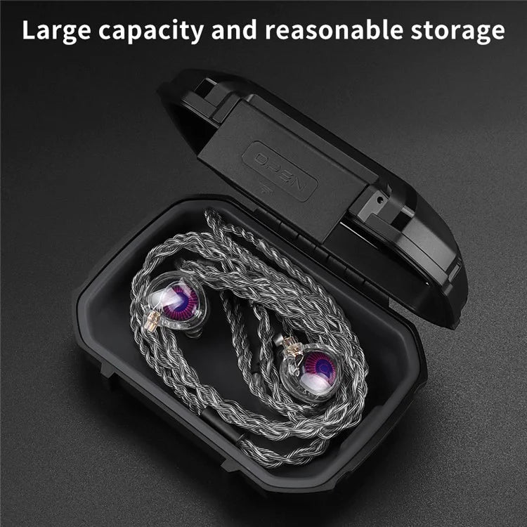 TRN MAG+ Earphone Storage Box Anti-fall Headset Accessories Sealed Waterproof Storage Case