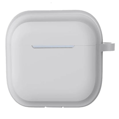 For AirPods 4 Case Bluetooth Earphone Silicone Case Earbud Protective Cover with Carabiner