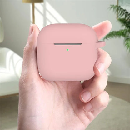 For Apple AirPods 4 Silicone Case Bluetooth Earphones Integrate Protective Sleeve with Hook