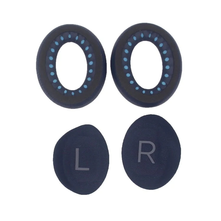 JZF-371 1 Pair For Bose Quietcomfort 45 Headphone Earpads Protein Leather Earmuffs