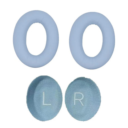 JZF-371 1 Pair For Bose Quietcomfort 45 Headphone Earpads Protein Leather Earmuffs