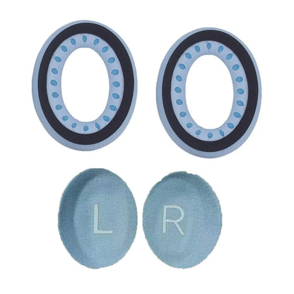 JZF-371 1 Pair For Bose Quietcomfort 45 Headphone Earpads Protein Leather Earmuffs