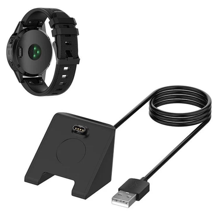 For Garmin Venu 3 / Venu 3S / Instinct 2X / Vivoactiv 5 Charging Dock USB Watch Charger with Data Function