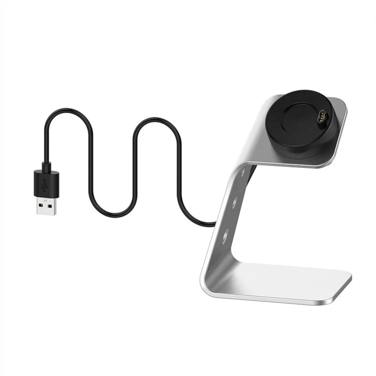 For Garmin Venu 3 / Venu 3S / Vivoactiv 5 Watch Charger Stand Aluminium Alloy Charging Dock with Data Function