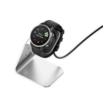 For Garmin Venu 3 / Venu 3S / Vivoactiv 5 Watch Charger Stand Aluminium Alloy Charging Dock with Data Function