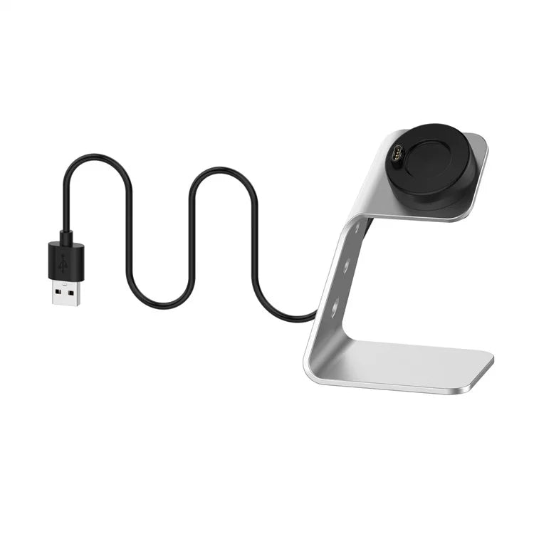 For Garmin Venu 3 / Venu 3S / Vivoactiv 5 Watch Charger Stand Aluminium Alloy Charging Dock with Data Function