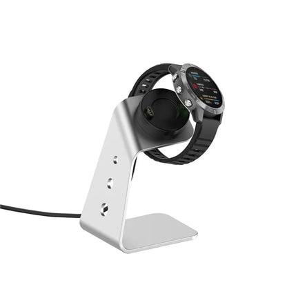 For Garmin Venu 3 / Venu 3S / Vivoactiv 5 Watch Charger Stand Aluminium Alloy Charging Dock with Data Function