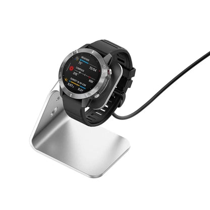 For Garmin Venu 3 / Venu 3S / Vivoactiv 5 Watch Charger Stand Aluminium Alloy Charging Dock with Data Function