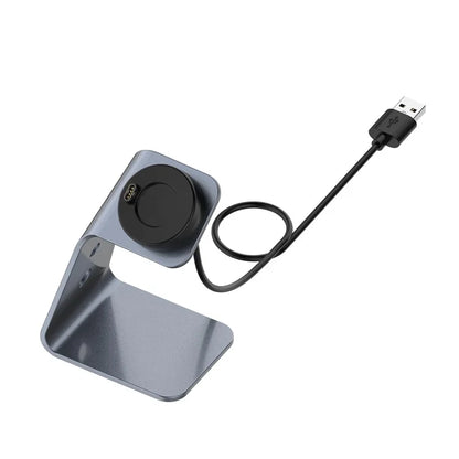 For Garmin Venu 3 / Venu 3S / Vivoactiv 5 Watch Charger Stand Aluminium Alloy Charging Dock with Data Function