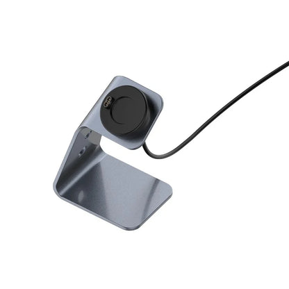 For Garmin Venu 3 / Venu 3S / Vivoactiv 5 Watch Charger Stand Aluminium Alloy Charging Dock with Data Function