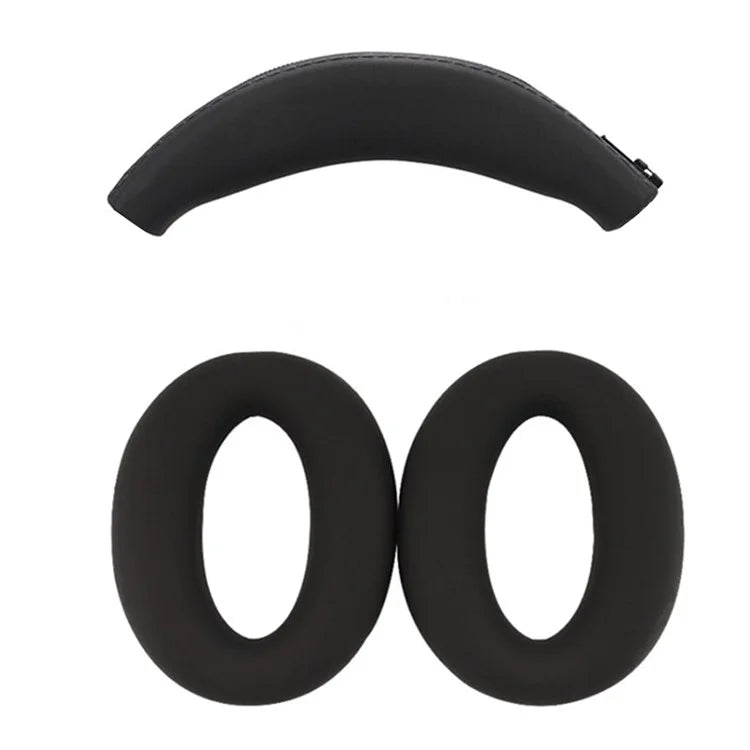 For Sony WH-H910N Headphone Head Beam + Earpad Protective Covers Set Soft Silicone Sleeve