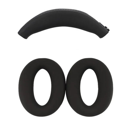For Sony WH-H910N Headphone Head Beam + Earpad Protective Covers Set Soft Silicone Sleeve