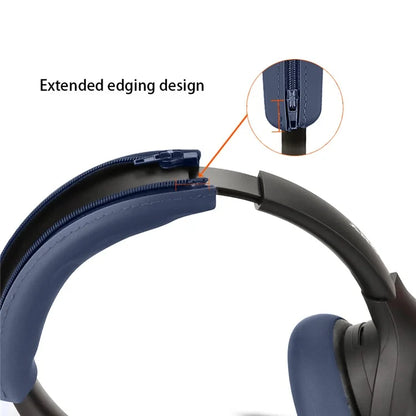 For Sony WH-H910N Headphone Head Beam + Earpad Protective Covers Set Soft Silicone Sleeve