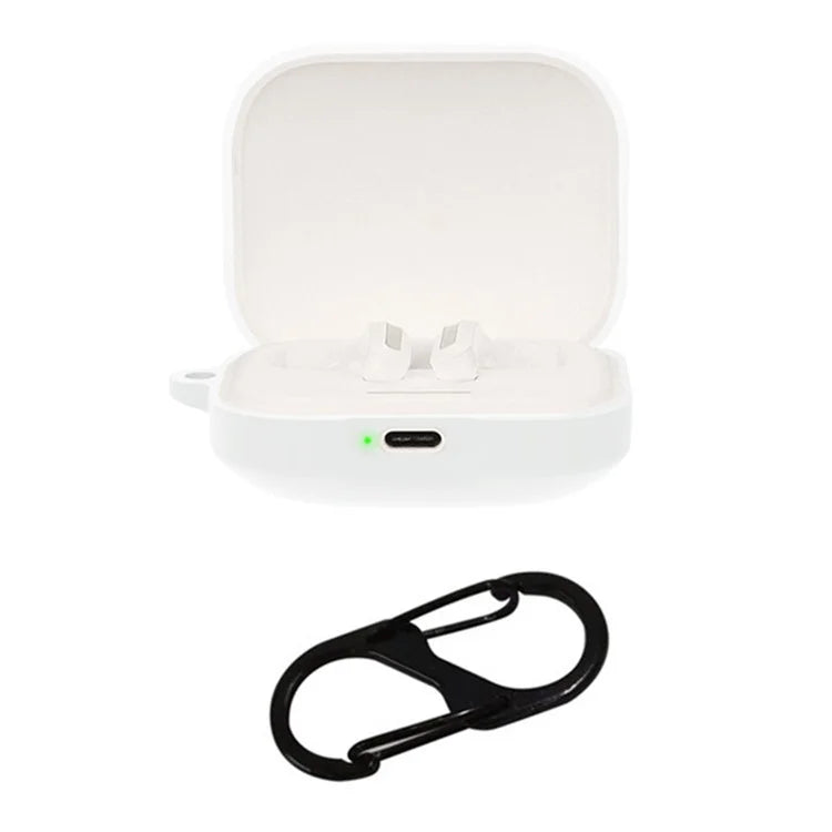 Bluetooth Earphone Sleeve for Xiaomi Redmi Buds 5 Headphone Charging Bin Cover Silicone Case with Buckle