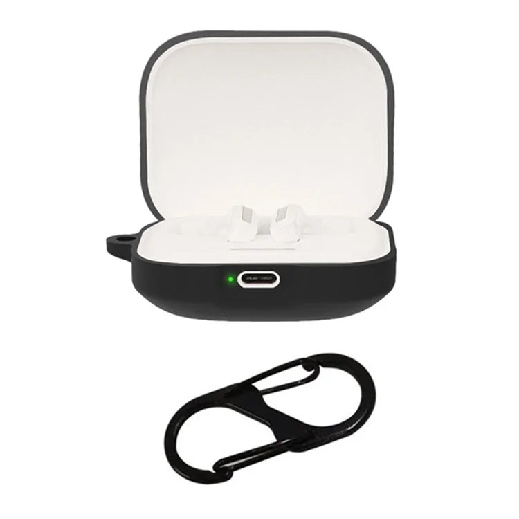 Bluetooth Earphone Sleeve for Xiaomi Redmi Buds 5 Headphone Charging Bin Cover Silicone Case with Buckle