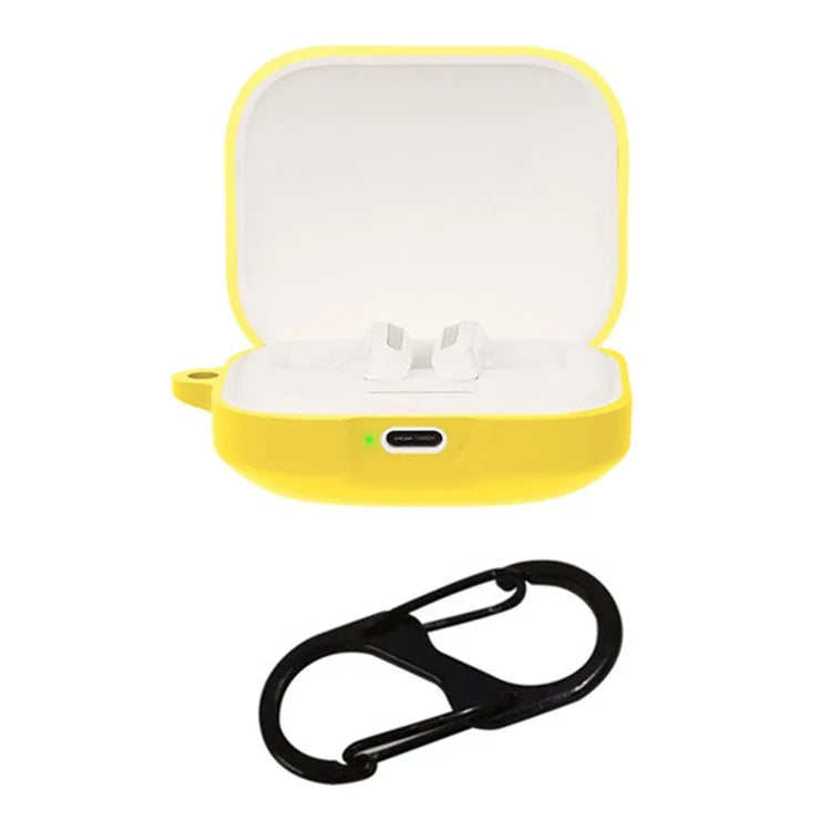 Bluetooth Earphone Sleeve for Xiaomi Redmi Buds 5 Headphone Charging Bin Cover Silicone Case with Buckle