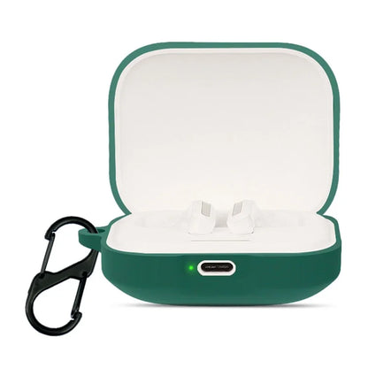 Bluetooth Earphone Sleeve for Xiaomi Redmi Buds 5 Headphone Charging Bin Cover Silicone Case with Buckle