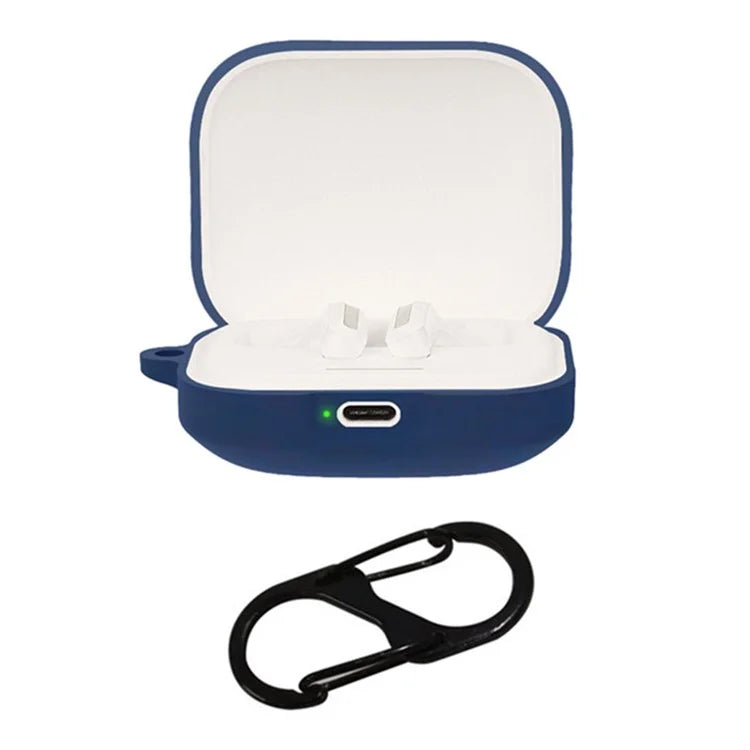 Bluetooth Earphone Sleeve for Xiaomi Redmi Buds 5 Headphone Charging Bin Cover Silicone Case with Buckle