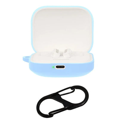 Bluetooth Earphone Sleeve for Xiaomi Redmi Buds 5 Headphone Charging Bin Cover Silicone Case with Buckle