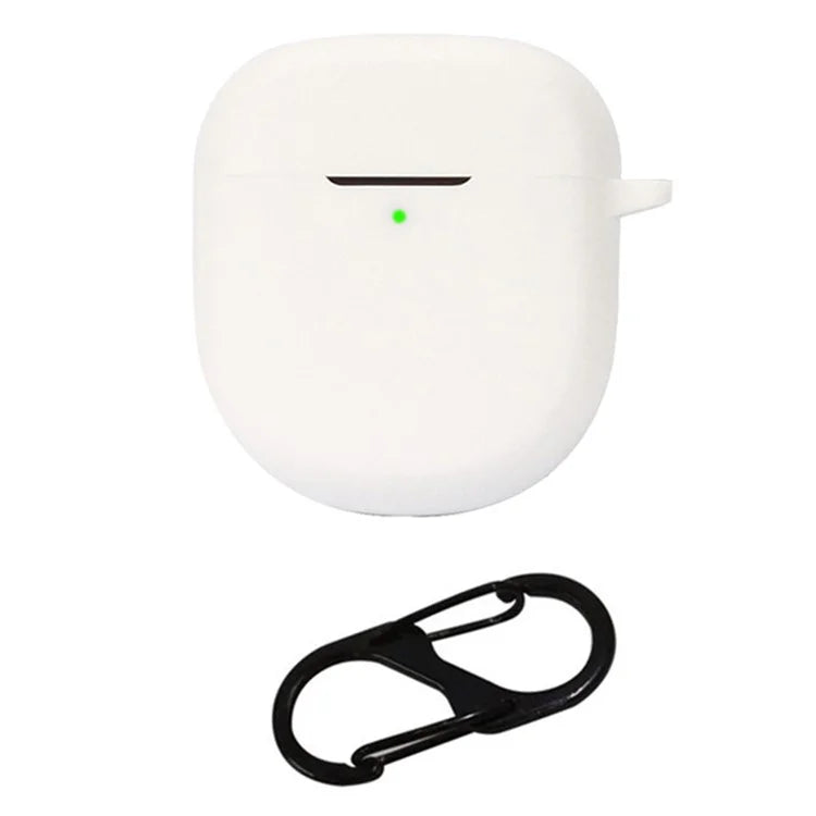 For Bose QuietComfort Ultra Silicone Case Full Protective Earphone Cover with Carabiner