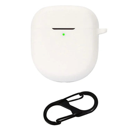 For Bose QuietComfort Ultra Silicone Case Full Protective Earphone Cover with Carabiner