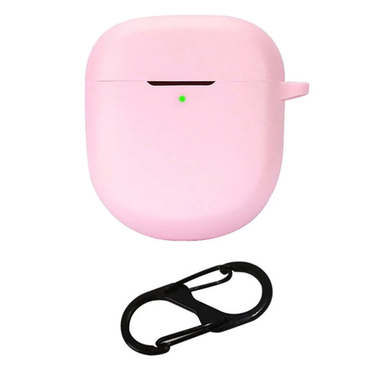 For Bose QuietComfort Ultra Silicone Case Full Protective Earphone Cover with Carabiner
