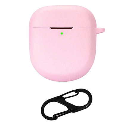 For Bose QuietComfort Ultra Silicone Case Full Protective Earphone Cover with Carabiner