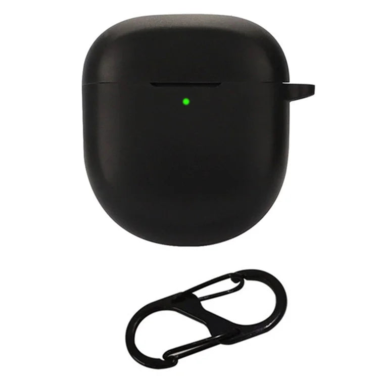 For Bose QuietComfort Ultra Silicone Case Full Protective Earphone Cover with Carabiner
