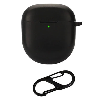 For Bose QuietComfort Ultra Silicone Case Full Protective Earphone Cover with Carabiner