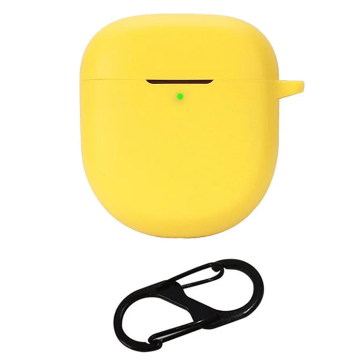 For Bose QuietComfort Ultra Silicone Case Full Protective Earphone Cover with Carabiner