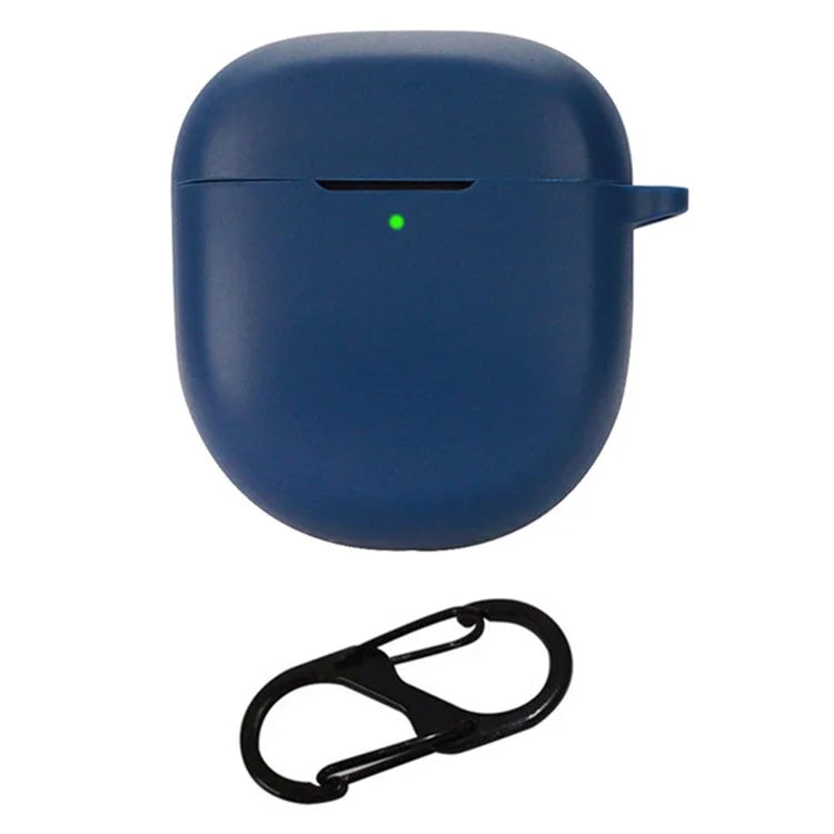 For Bose QuietComfort Ultra Silicone Case Full Protective Earphone Cover with Carabiner