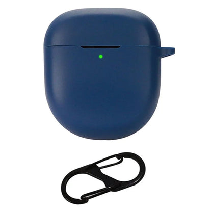 For Bose QuietComfort Ultra Silicone Case Full Protective Earphone Cover with Carabiner