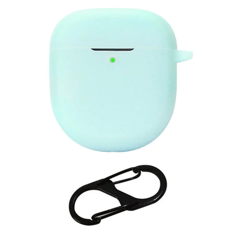 For Bose QuietComfort Ultra Silicone Case Full Protective Earphone Cover with Carabiner