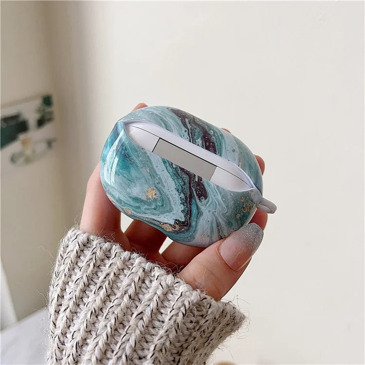 For Huawei FreeBuds Pro3 Marble Pattern PC Case Bluetooth Earphone Protective Cover