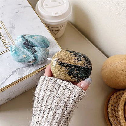 For Huawei FreeBuds Pro3 Marble Pattern PC Case Bluetooth Earphone Protective Cover