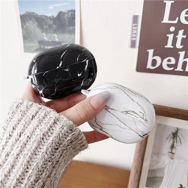 For Huawei FreeBuds Pro3 Marble Pattern PC Case Bluetooth Earphone Protective Cover