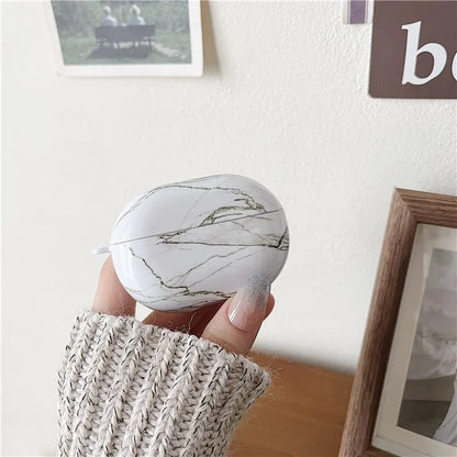 For Huawei FreeBuds Pro3 Marble Pattern PC Case Bluetooth Earphone Protective Cover