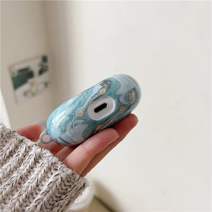For Huawei FreeBuds Pro3 Marble Pattern PC Case Bluetooth Earphone Protective Cover