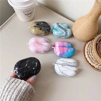 For Huawei FreeBuds Pro3 Marble Pattern PC Case Bluetooth Earphone Protective Cover